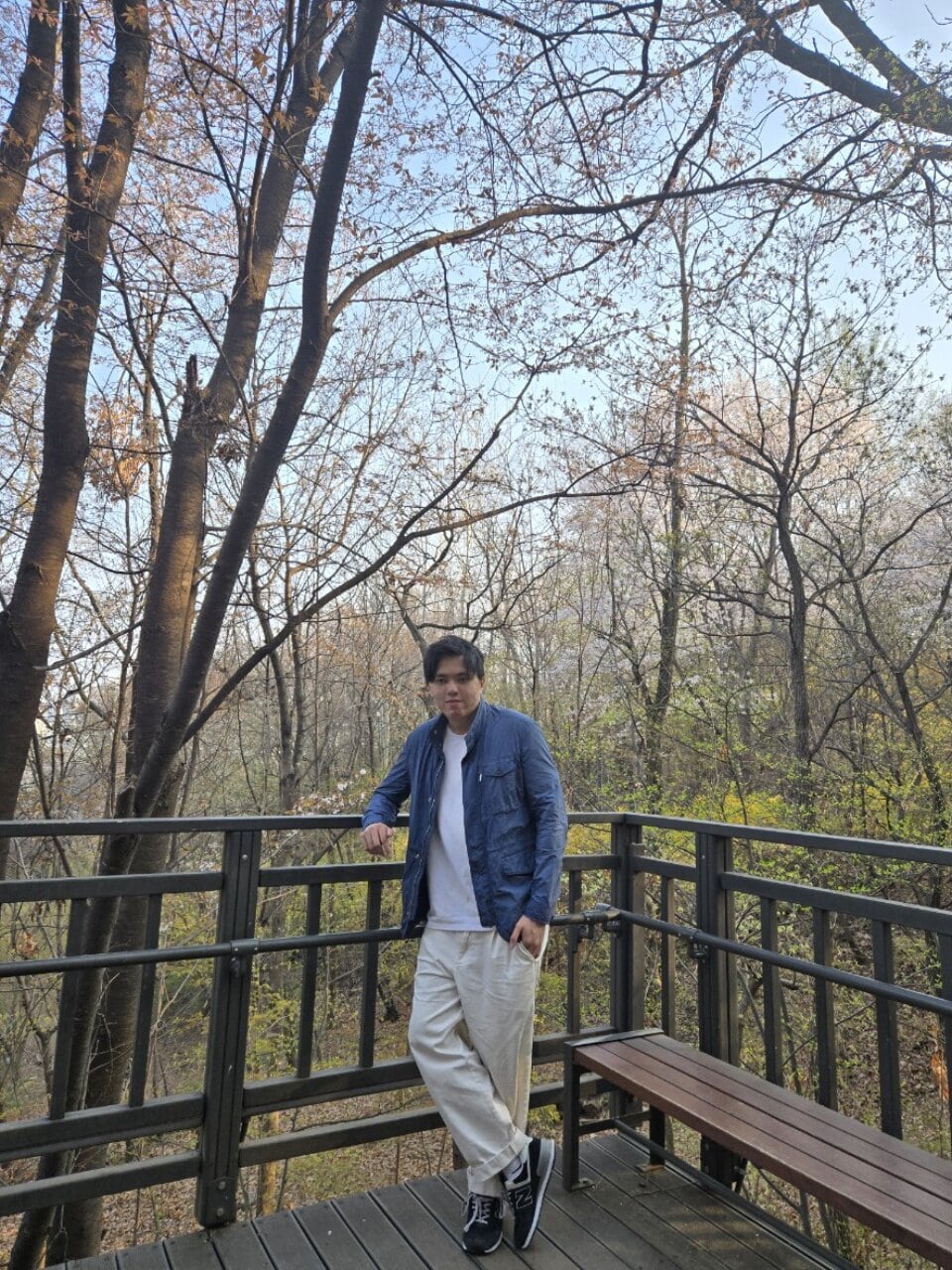 Park view in Gaebong, Seoul