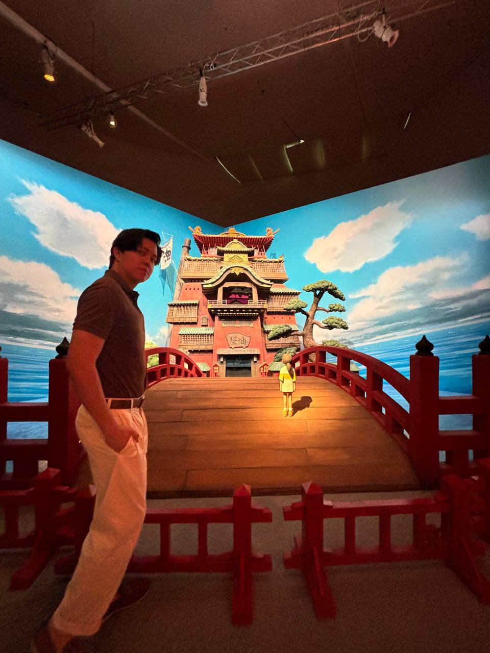 Ghibli Studio Exhibition, featuring a creative and whimsical animation display