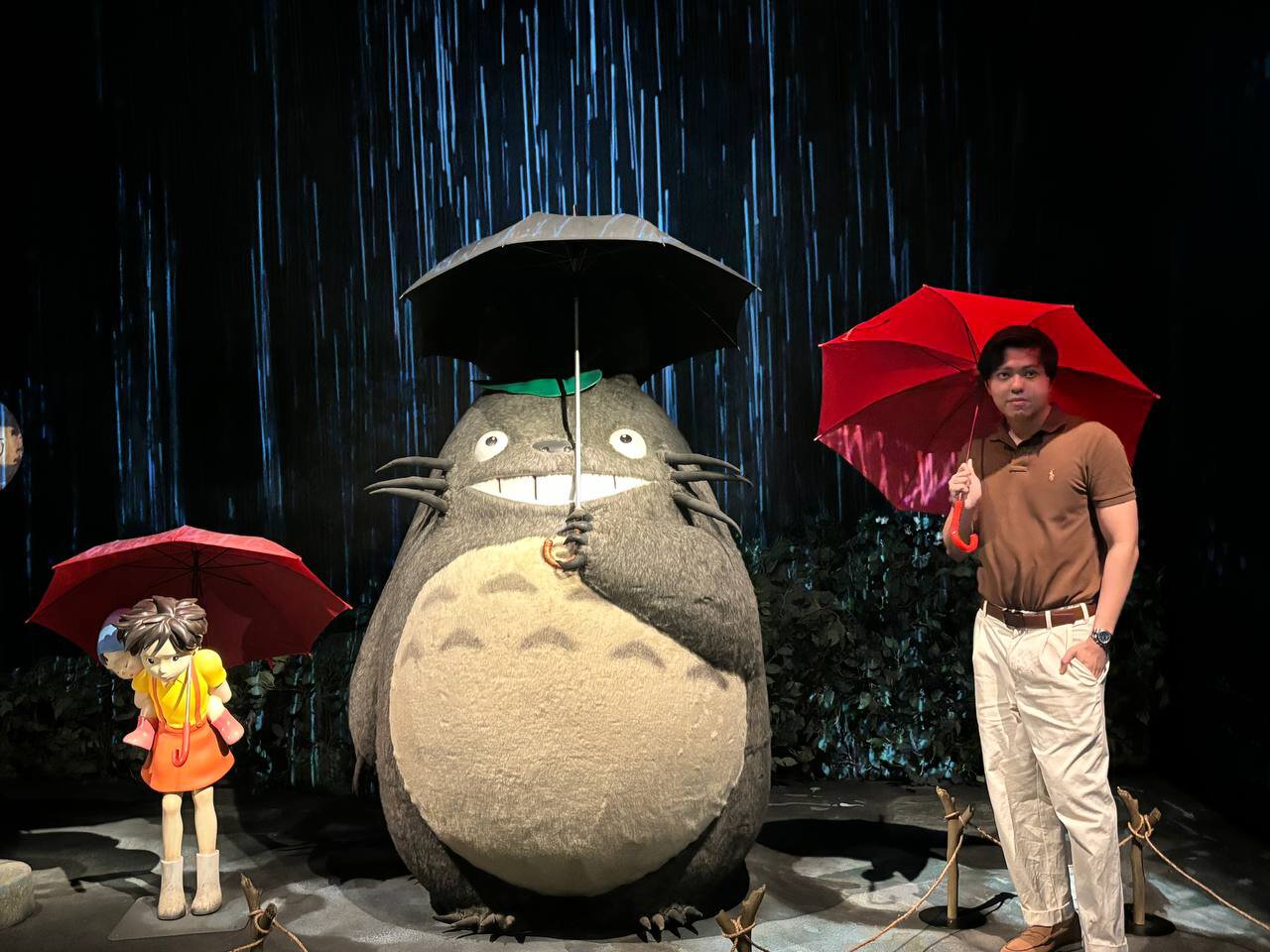 Ghibli Studio Exhibition, with vibrant and colorful character designs