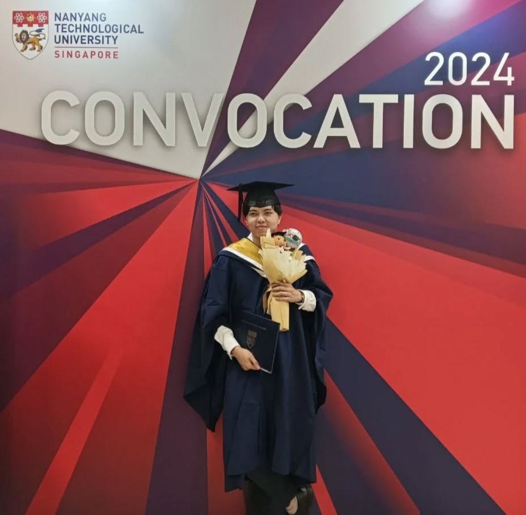 NTU 2024 Convocation main photo booth