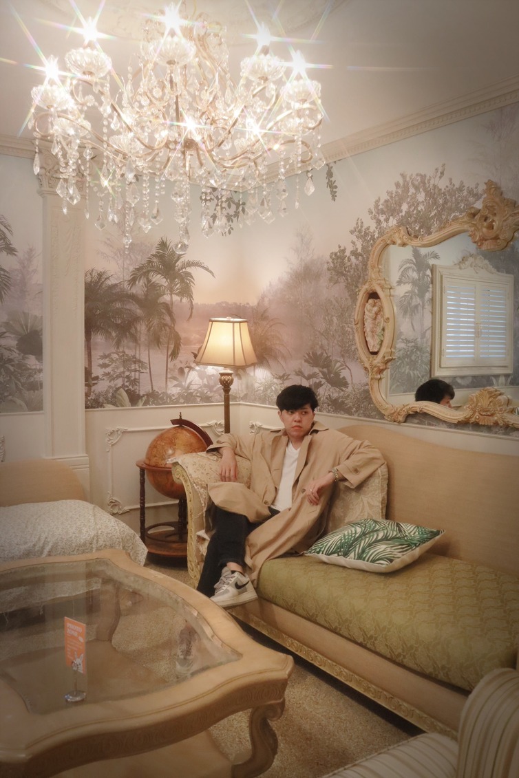 Paparazzi-inspired cafe in Seoul, offering a unique experience with flashy lights, camera setups, and a chic modern design